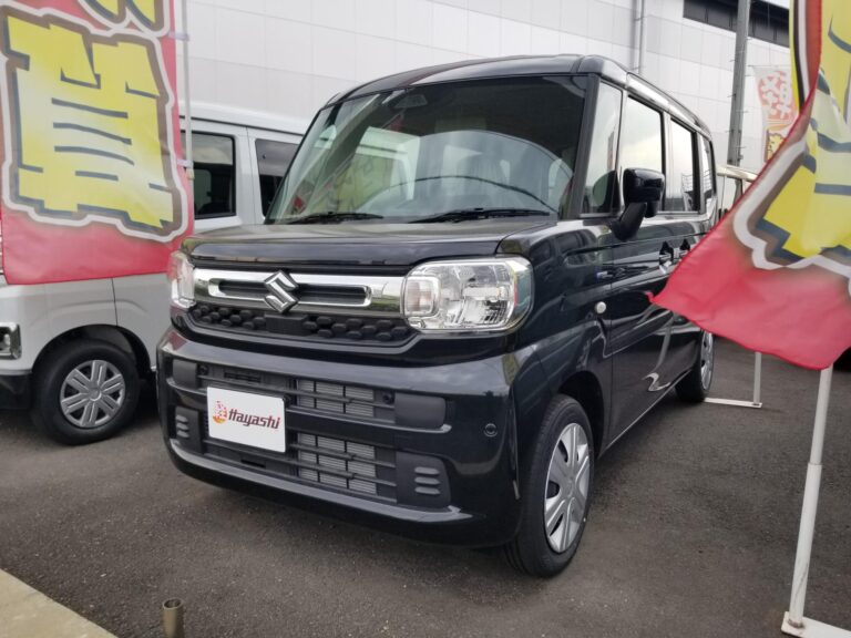 スズキ スペーシア HYBRID G 届出済未使用車 走行距離10km以下 車検1年以上あり 車台番号081