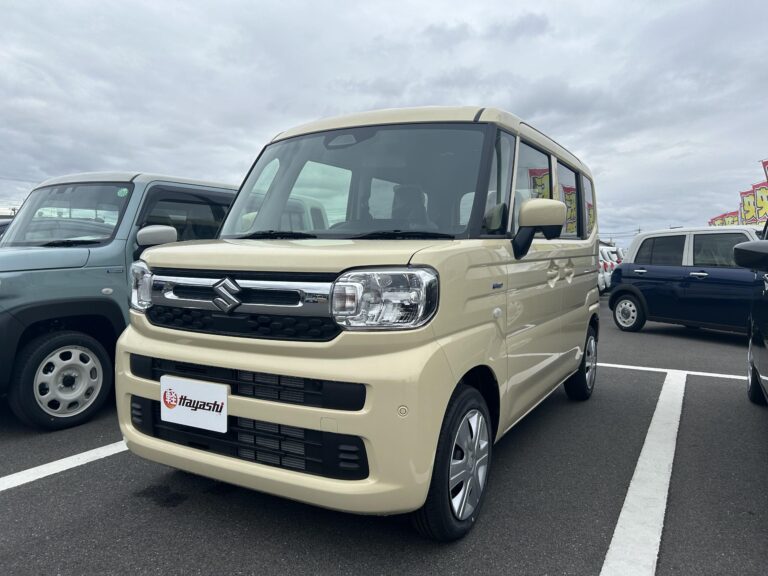 スズキ スペーシア HYBRID G 届出済未使用車 走行距離1,000km以下 車検1年以上あり 車台番号117