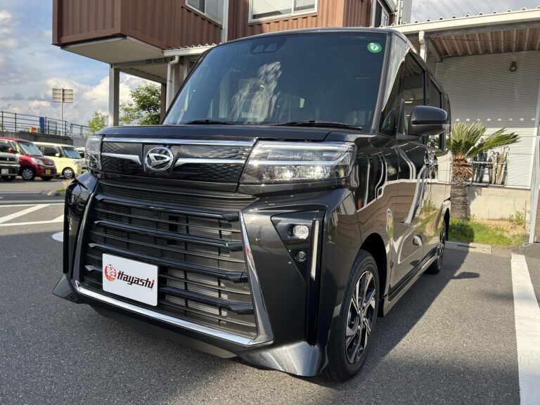 ダイハツ タント カスタムX 届出済未使用車 走行距離10km以下 車検1年以上あり 車台番号138