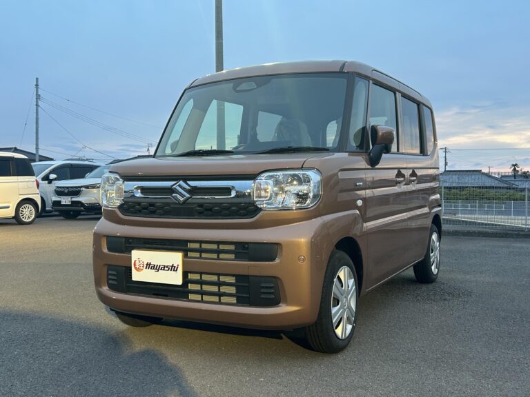 スズキ スペーシア HYBRID G 届出済未使用車 走行距離10km以下 車検1年以上あり 車台番号504