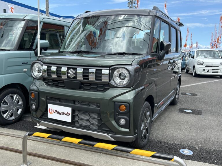 スズキ スペーシアギア HYBRID XZ 届出済未使用車 走行距離10km以下 車検1年以上あり 車台番号146