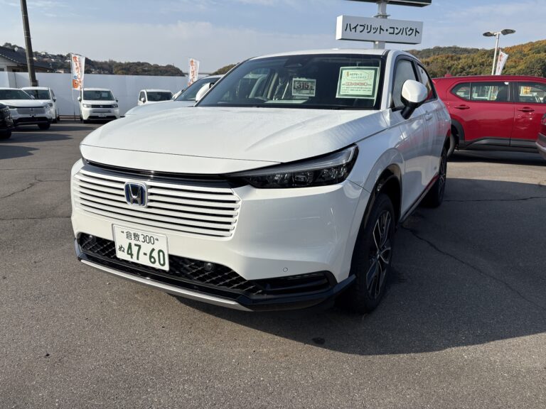ホンダ ヴェゼル e:HEV Z 中古車 走行距離10km以下 車検1年以上あり 車台番号647