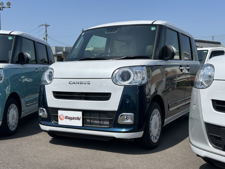 ダイハツ ムーヴキャンバス ストライプスG 届出済未使用車 走行距離1,000km以下 車検1年以上あり 車台番号856