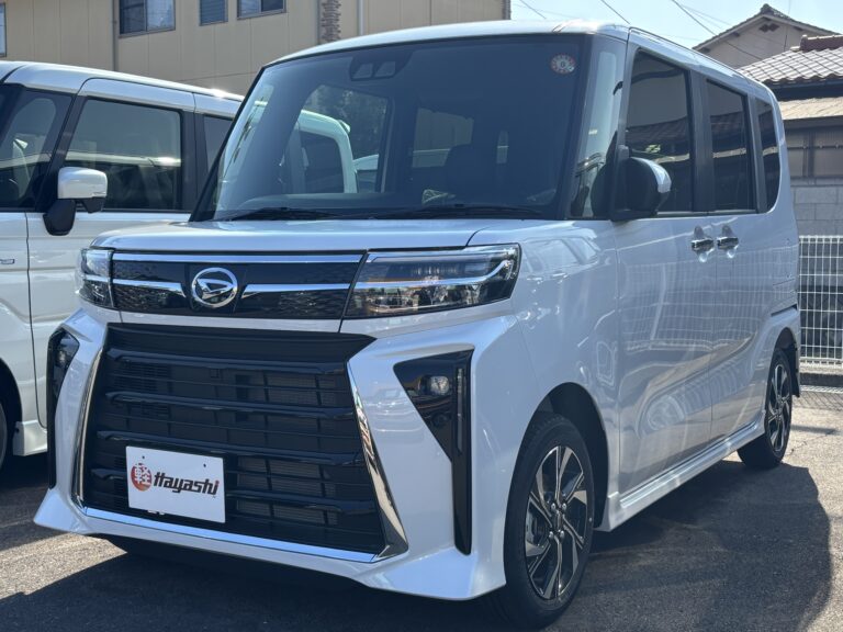 ダイハツ タント カスタムX 届出済未使用車 走行距離1,000km以下 車検1年以上あり 車台番号827