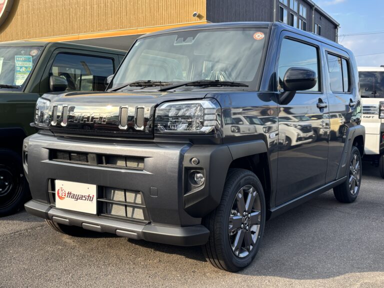 ダイハツ タフト G ダーククロム ベンチャー 届出済未使用車 走行距離10km以下 車検1年以上あり 車台番号039