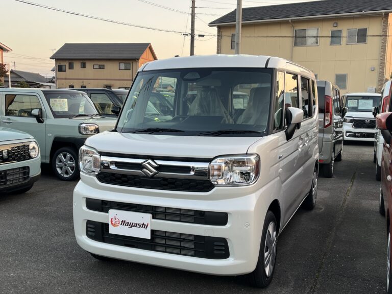 スズキ スペーシア HYBRID G 届出済未使用車 走行距離10km以下 車検1年以上あり 車台番号543