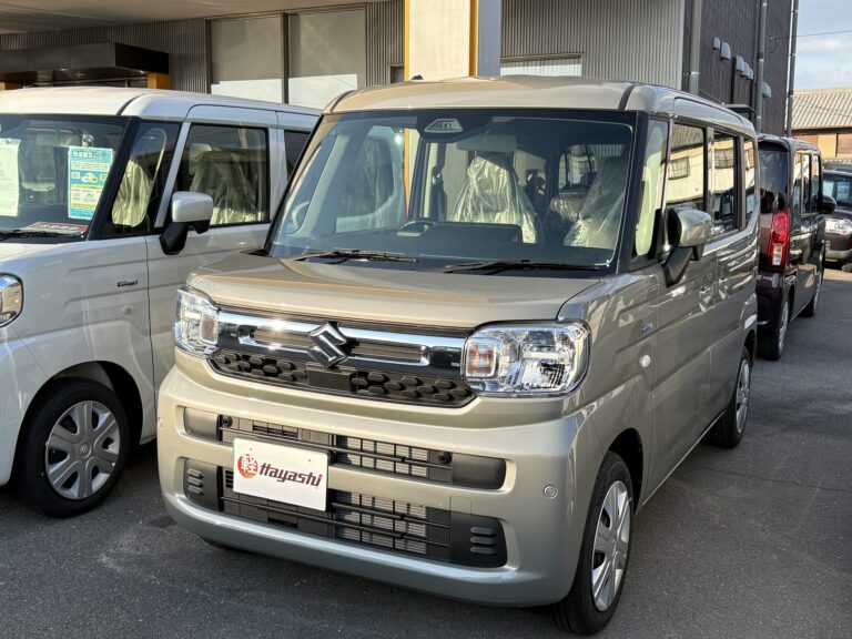 スズキ スペーシア HYBRID G 届出済未使用車 走行距離10km以下 車検1年以上あり 車台番号433