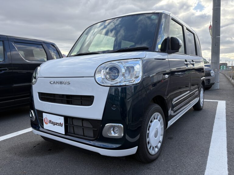 ダイハツ ムーヴキャンバス ストライプスG 中古車 走行距離1万km以下 車検1年以上あり 車台番号200