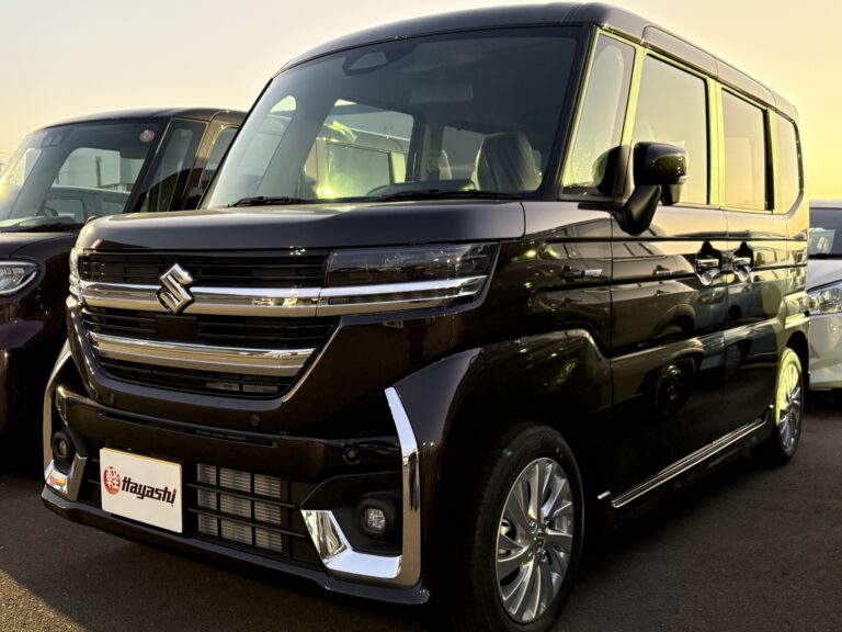 スズキ スペーシア カスタム HYBRID GS 届出済未使用車 走行距離10km以下 車検1年以上あり 車台番号148