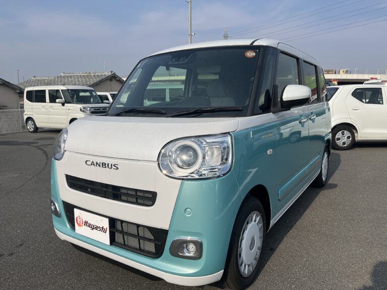 ダイハツ ムーヴキャンバス ストライプスG 届出済未使用車 走行距離1,000km以下 車検1年以上あり 車台番号137