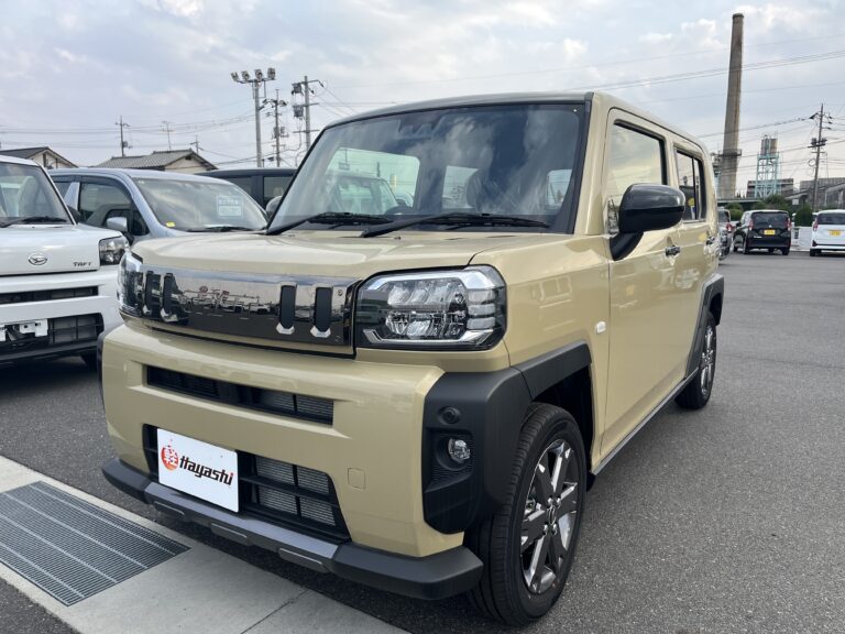 ダイハツ タフト G ダーククロム ベンチャー 届出済未使用車 走行距離10km以下 車検1年以上あり 車台番号430