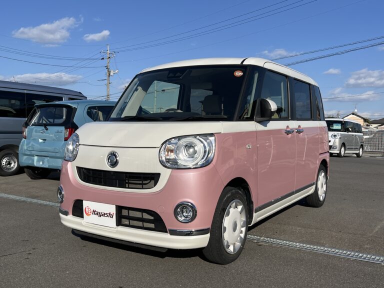 ダイハツ ムーヴキャンバス GメイクアップLTD SAⅢ 中古車 車検1年以上あり 車台番号593