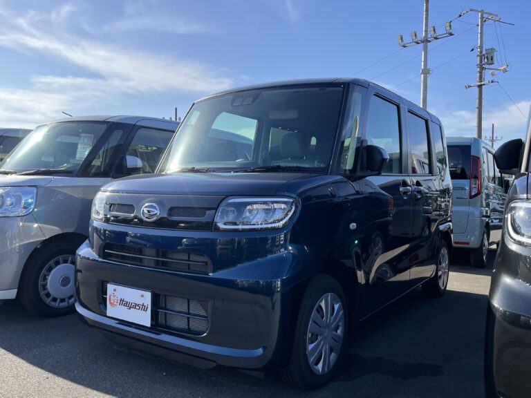 ダイハツ タント X 届出済未使用車 走行距離1,000km以下 車検1年以上あり 車台番号636
