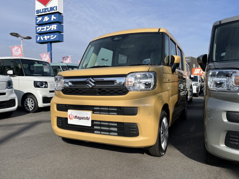 スズキ スペーシア HYBRID G 届出済未使用車 走行距離10km以下 車検1年以上あり 車台番号200