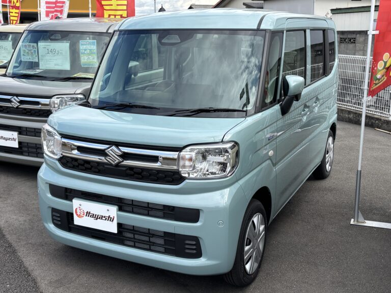 スズキ スペーシア HYBRID G 届出済未使用車 走行距離10km以下 車検1年以上あり 車台番号377