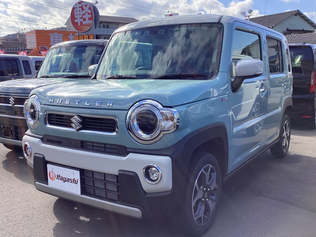 スズキ ハスラー HYBRID X 届出済未使用車 走行距離10km以下 車検1年以上あり 車台番号381