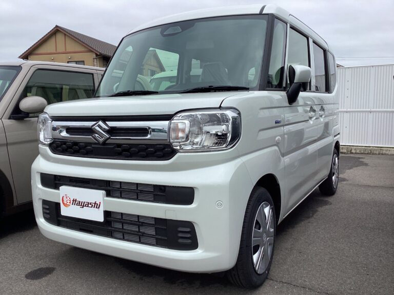 スズキ スペーシア HYBRID X 届出済未使用車 走行距離10km以下 車検1年以上あり 車台番号962