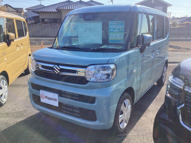 スズキ スペーシア HYBRID X 届出済未使用車 走行距離10km以下 車検1年以上あり 車台番号963