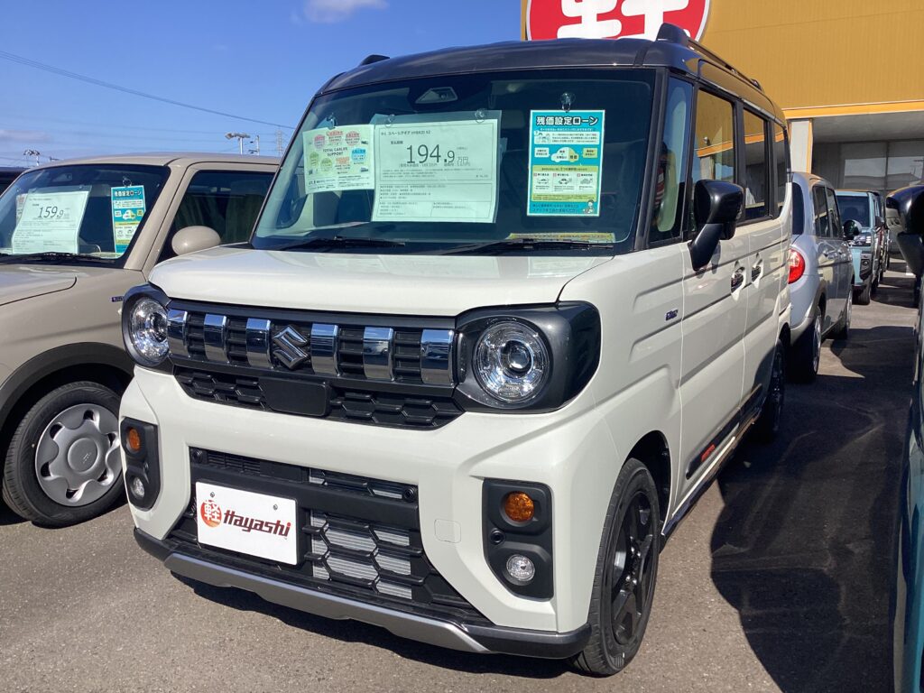 スズキ スペーシアギア HYBRID XZ 届出済未使用車 中古車 走行距離4km スズキ スペーシアギア HYBRID XZ 届出済未使用車 中古車 走行距離4km
