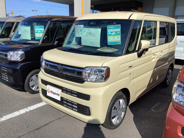 スズキ スペーシア HYBRID G 届出済未使用車 走行距離10km以下 車検1年以上あり 車台番号207