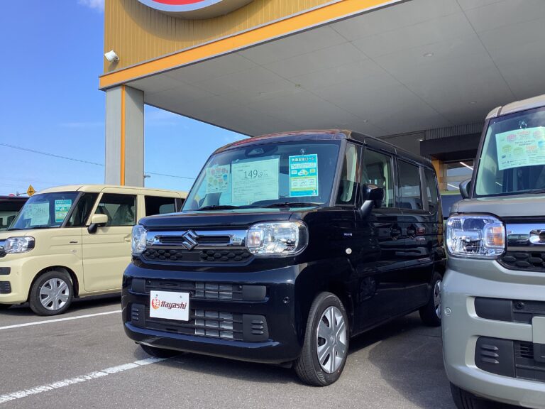 スズキ スペーシア HYBRID G 届出済未使用車 走行距離10km以下 車検1年以上あり 車台番号581