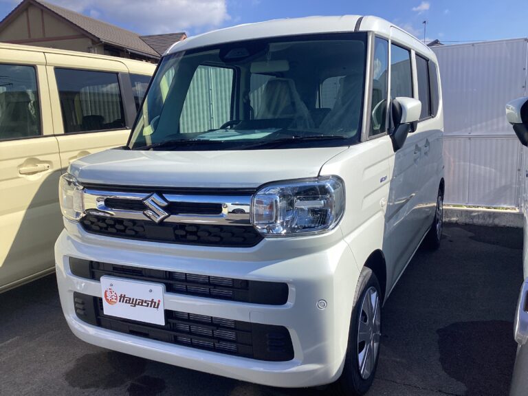 スズキ スペーシア HYBRID G 届出済未使用車 走行距離10km以下 車検1年以上あり 車台番号332