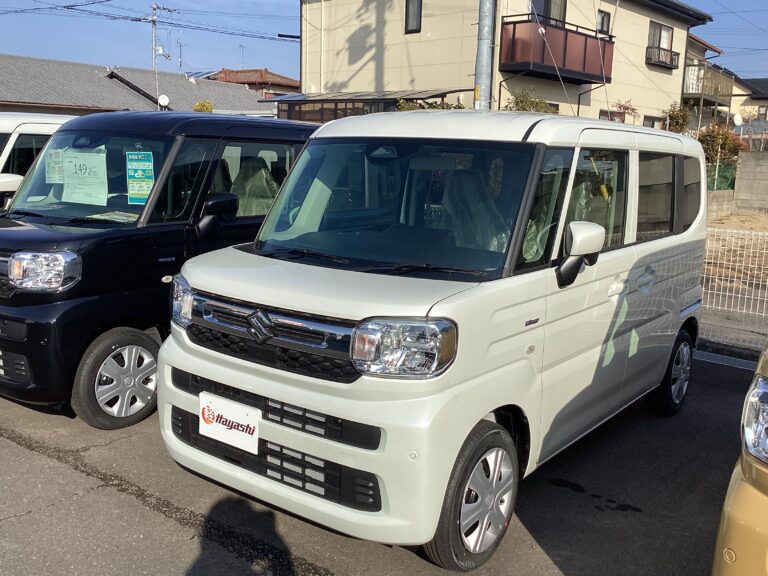 スズキ スペーシア HYBRID G 届出済未使用車 走行距離10km以下 車検1年以上あり 車台番号028