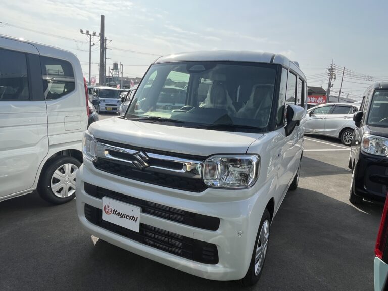 スズキ スペーシア HYBRID G 届出済未使用車 走行距離10km以下 車検1年以上あり 車台番号339