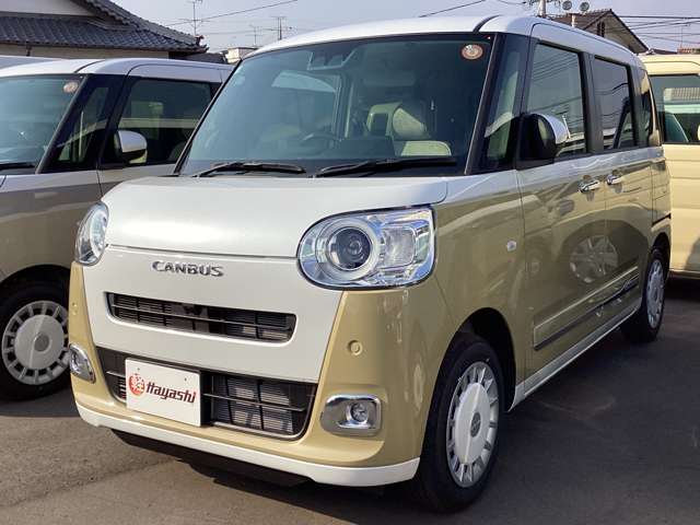 ダイハツ ムーヴキャンバス ストライプスG 届出済未使用車 走行距離10km以下 車検1年以上あり 車台番号801