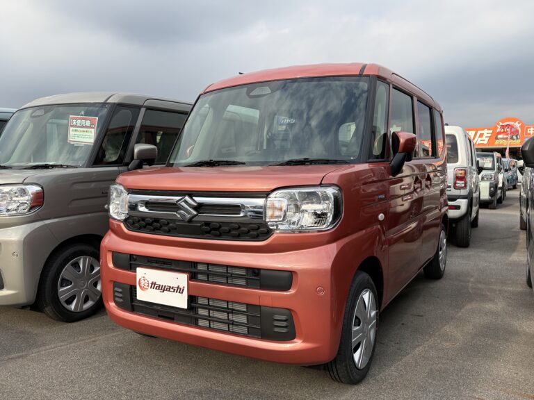 スズキ スペーシア HYBRID G 届出済未使用車 走行距離10km以下 車検1年以上あり 車台番号439