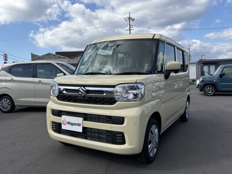 スズキ スペーシア HYBRID G 届出済未使用車 走行距離10km以下 車検1年以上あり 車台番号360