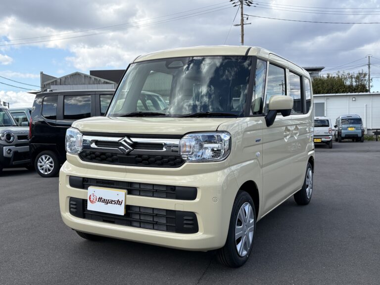 スズキ スペーシア HYBRID G 届出済未使用車 走行距離10km以下 車検1年以上あり 車台番号753