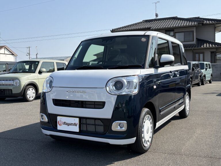 ダイハツ ムーヴキャンバス ストライプスG 届出済未使用車 走行距離10km以下 車検1年以上あり 車台番号691