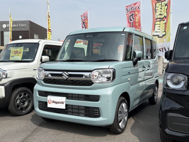 スズキ スペーシア HYBRID G 届出済未使用車 走行距離10km以下 車検1年以上あり 車台番号135