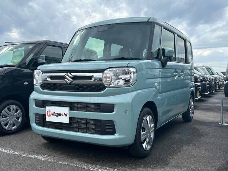 スズキ スペーシア HYBRID X 届出済未使用車 走行距離10km以下 車検1年以上あり 車台番号837