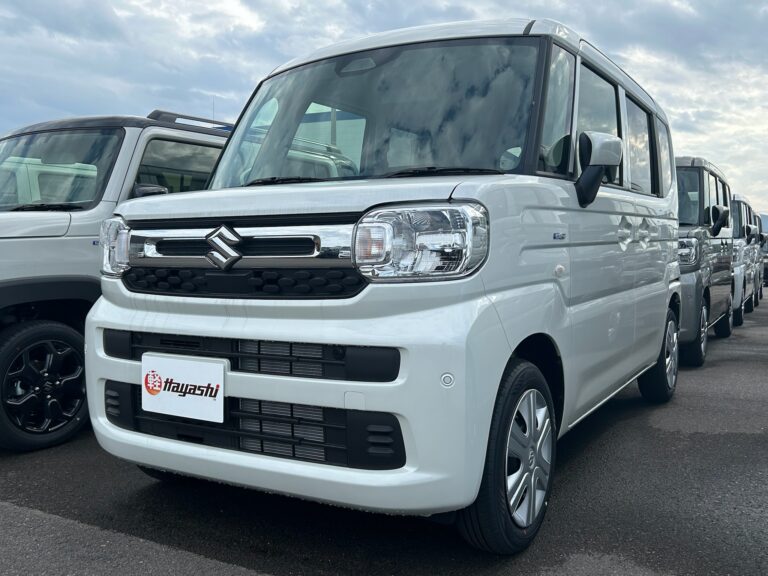 スズキ スペーシア HYBRID G 届出済未使用車 走行距離10km以下 車検1年以上あり 車台番号618