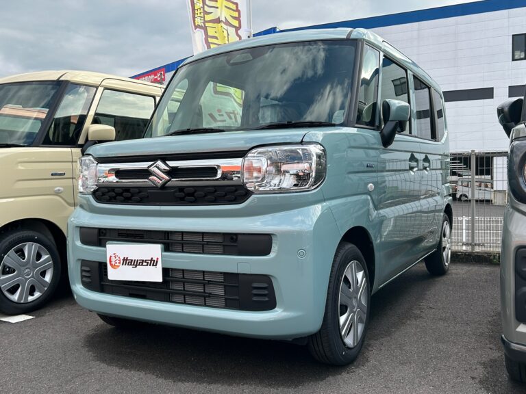 スズキ スペーシア HYBRID X 届出済未使用車 走行距離10km以下 車検1年以上あり 車台番号527