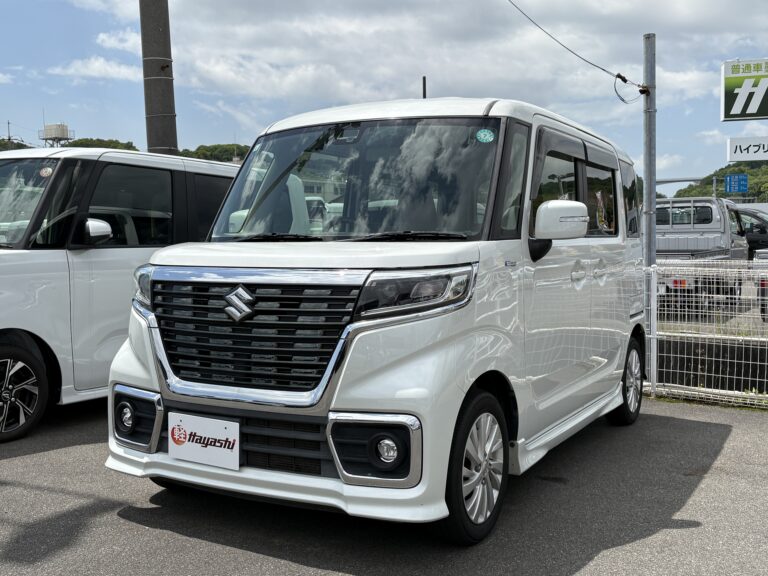 スズキ スペーシア カスタムハイブリッドGS 中古車 車検整備付 車台番号103