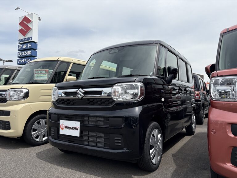 スズキ スペーシア HYBRID G 届出済未使用車 中古車 走行距離10km以下 車検1年以上あり 車台番号217