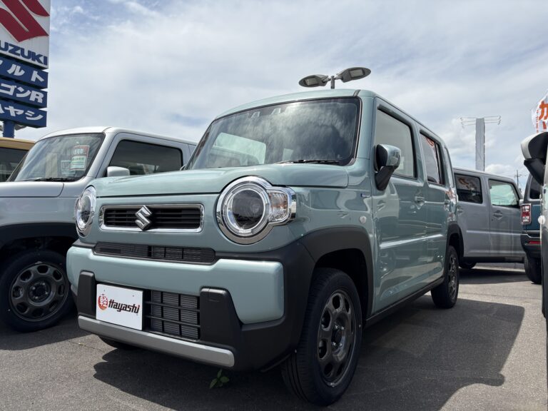 スズキ ハスラー HYBRID G 届出済未使用車 中古車 走行距離7km 149.9万円 オフブルーメタリック 車台番号388