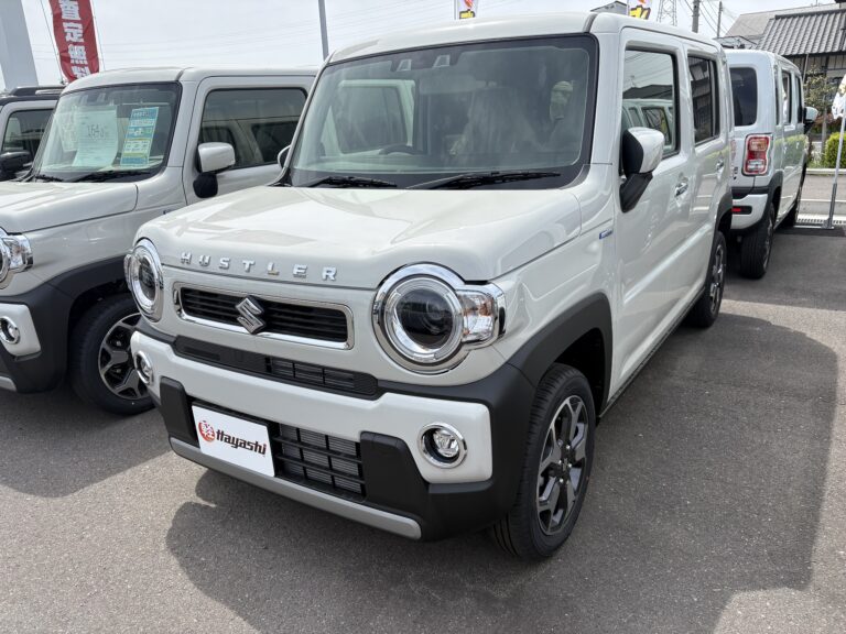 スズキ ハスラー HYBRID X 届出済未使用車 中古車 走行距離10km以下 車検1年以上あり 車台番号144