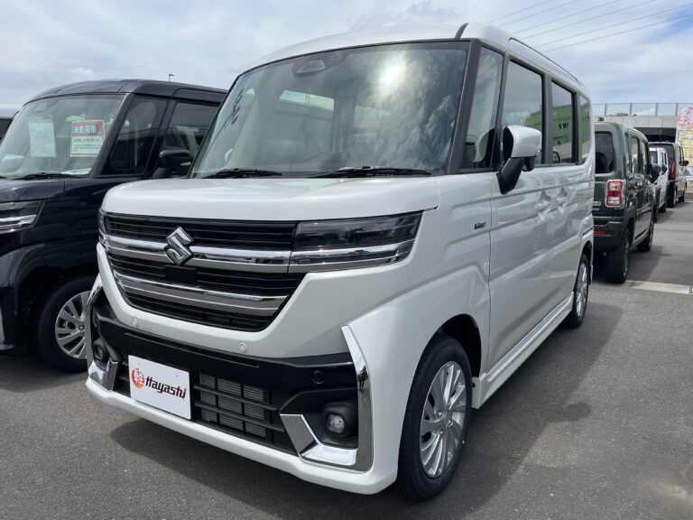 スズキ スペーシア カスタム HYBRID GS 届出済未使用車 中古車 走行距離10km以下 車検1年以上あり 車台番号364