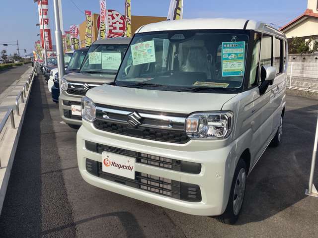 スズキ スペーシア HYBRID G 届出済未使用車 中古車 走行距離10km以下 車検1年以上あり 車台番号688
