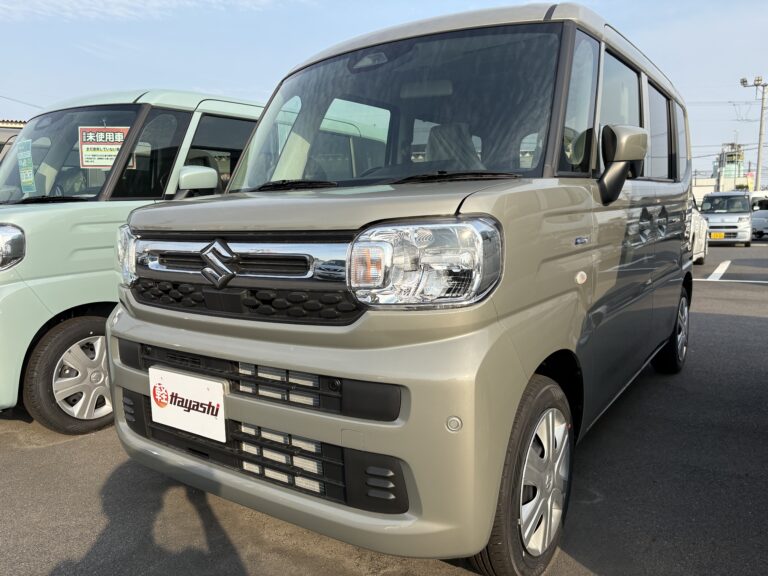 スズキ スペーシア HYBRID X 届出済未使用車 中古車 走行距離10km以下 車検1年以上あり 車台番号596
