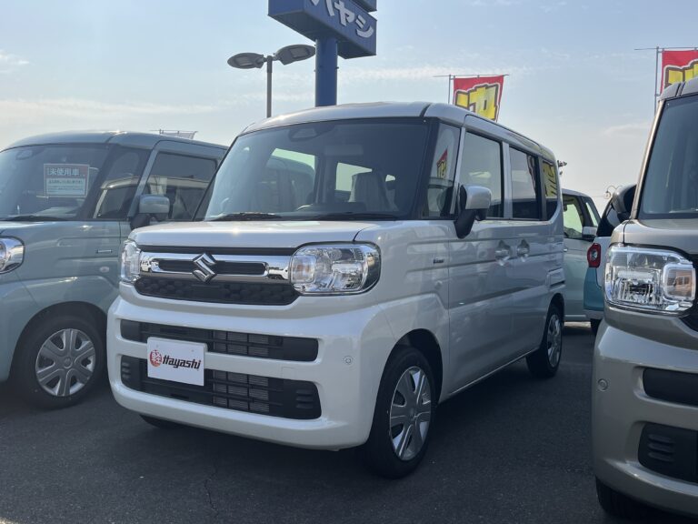 スズキ スペーシア HYBRID G 届出済未使用車 中古車 走行距離10km以下 車検1年以上あり 車台番号044