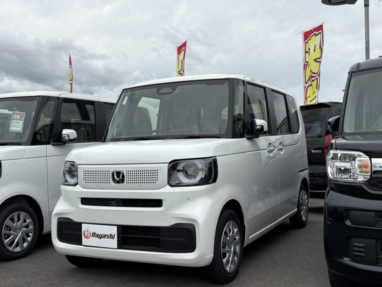 ホンダ N-BOX 届出済未使用車 中古車 走行距離3km 159.9万円 プラチナホワイトパール 車台番号153