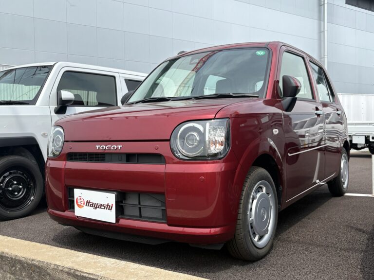 ダイハツ ミラトコット L SA Ⅲ 中古車 走行距離4,893km 99.9万円 ファイアークォーツレッドメタリック 車台番号519