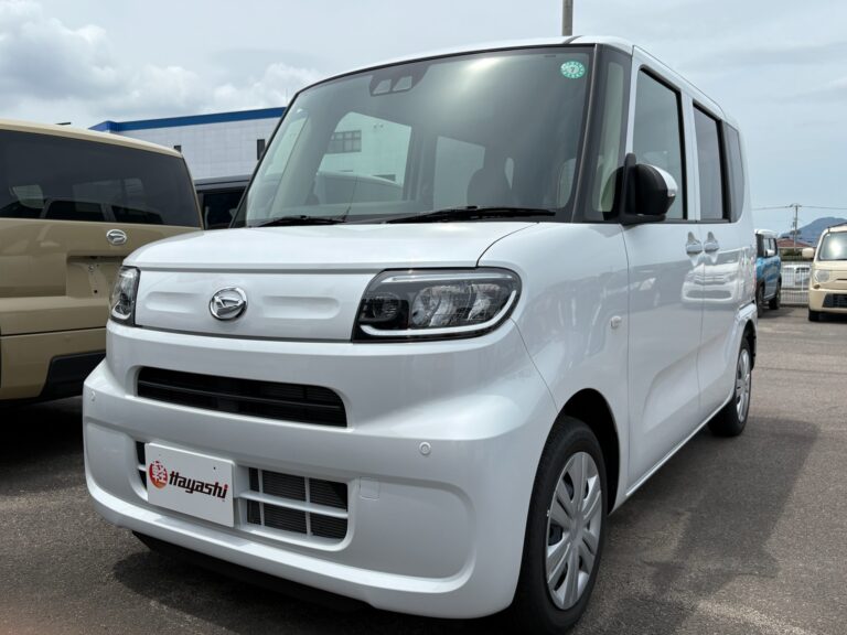 ダイハツ タント L 中古車 走行距離3,956km 134.9万円 シャイニングホワイトパール 車台番号452