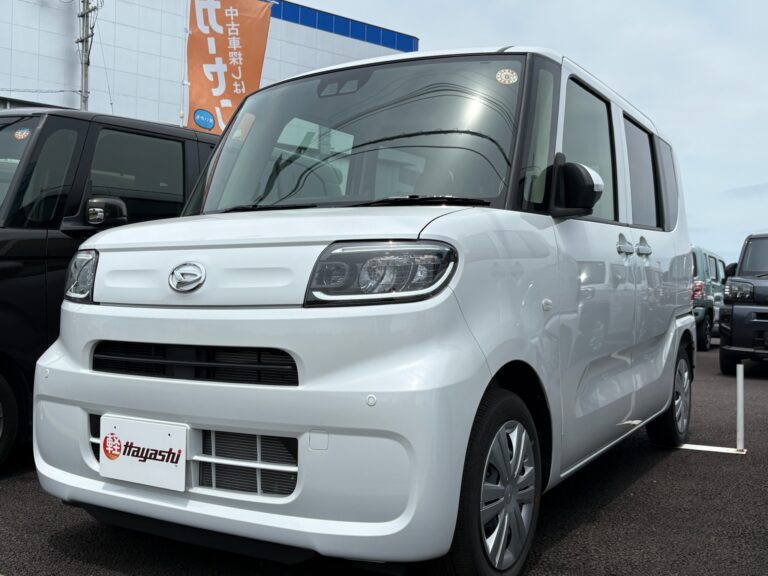 ダイハツ タント L 中古車 走行距離4,055km 134.9万円 シャイニングホワイトパール 車台番号527