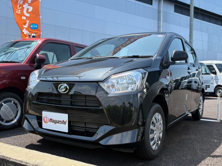 ダイハツ ミライース L SAⅢ 中古車 走行距離5,381km 89.9万円 ブラックマイカメタリック 車台番号909